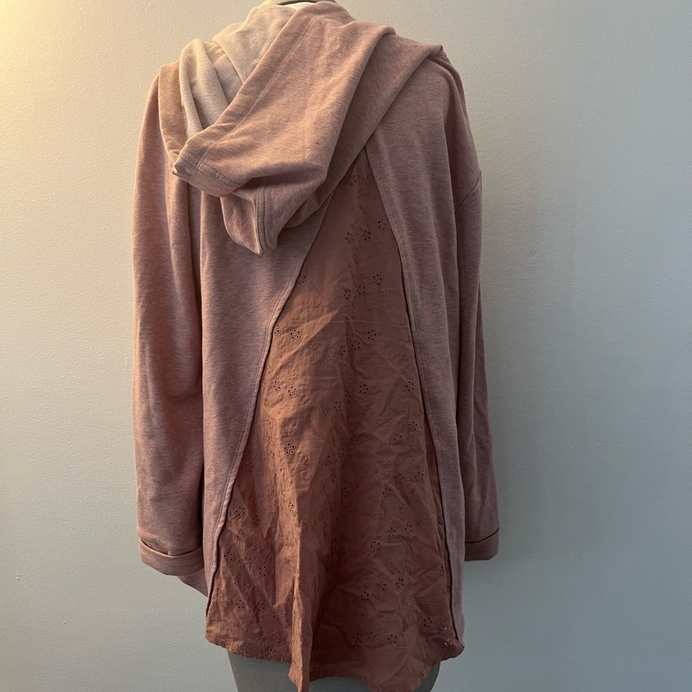 Logo Lounge sweater with hoodies size large